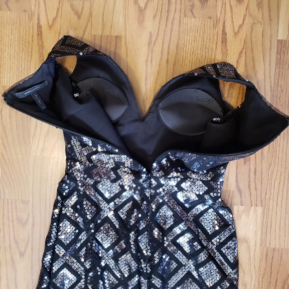 BCBGMaxAzria Sequin Dress - Picture 4 of 7
